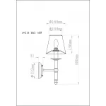 Бра K2BW2021-1 от ImperiumLOFT от ImperiumLoft