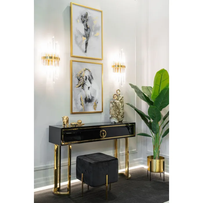 Бра стеклянное (золото) 62GDM-903 от ImperiumLOFT от ImperiumLoft