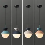 Подвесной светильник POMPON Черный - Белый от ImperiumLoft