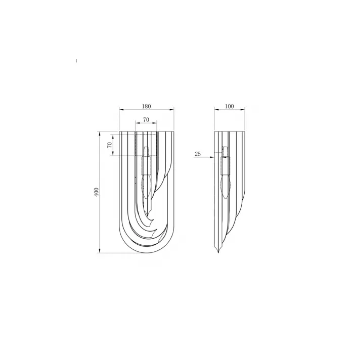 Бра стеклянное K2KR116-1 от ImperiumLOFT от ImperiumLoft