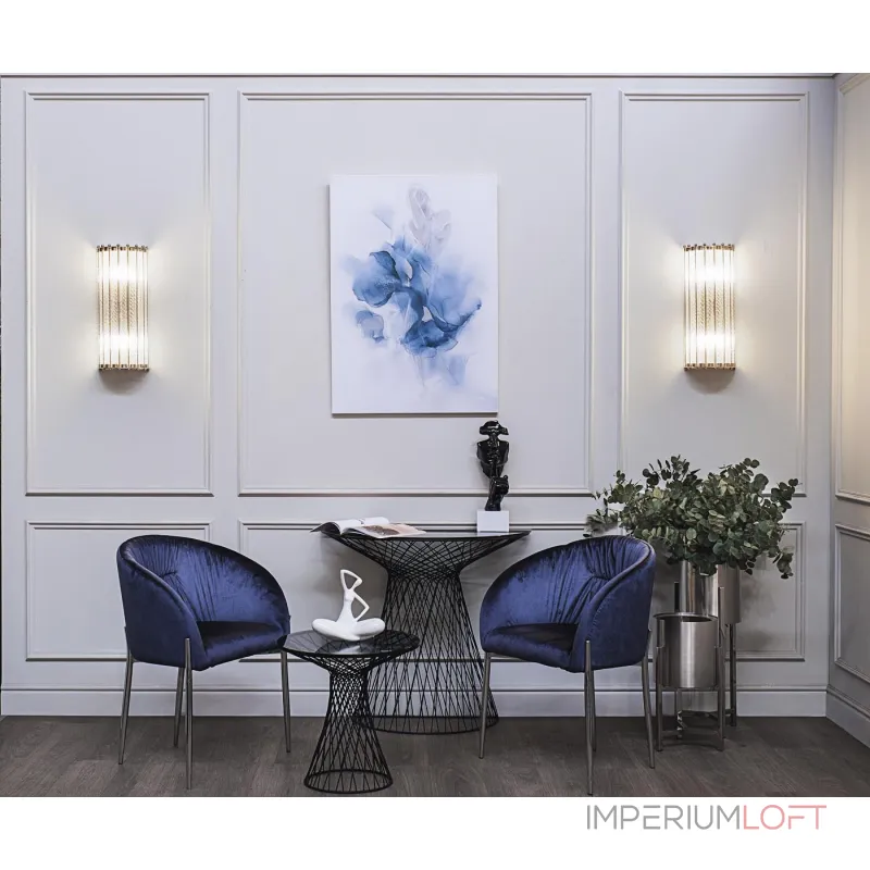 Кашпо металлическое на подставке (хром) 13RXFP3105L-SILVER от ImperiumLoft Кашпо металлическое на подставке (хром) 13RXFP3105L-SILVER от ImperiumLoft