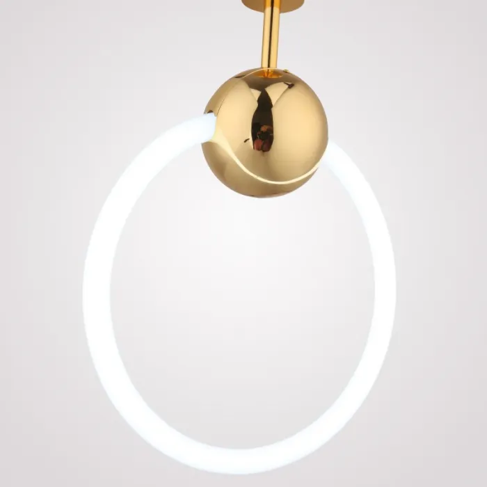 Подвесной светильник RING L D30 Серебро от ImperiumLoft