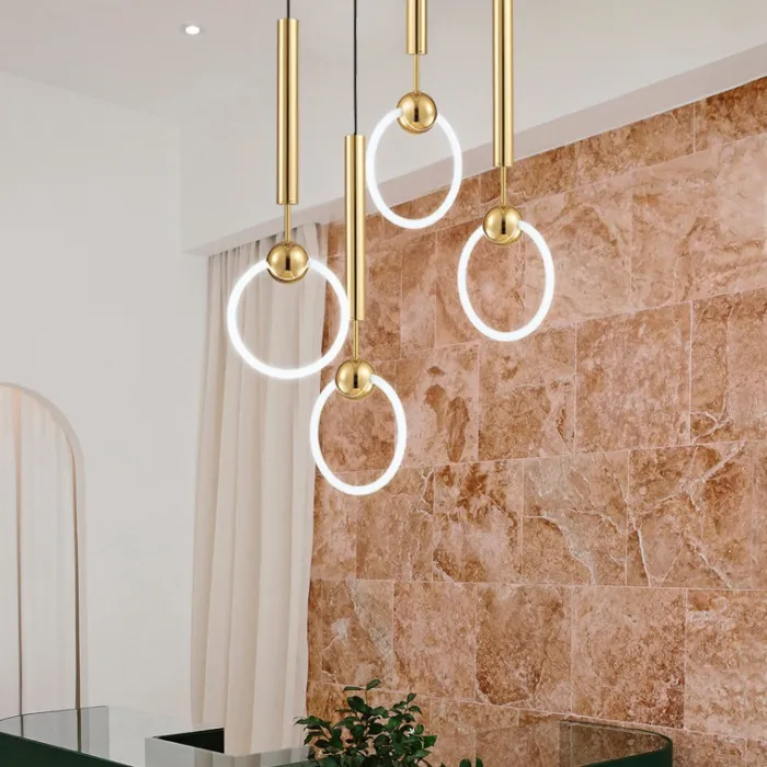 Подвесной светильник RING S D20 Серебро от ImperiumLoft