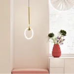 Подвесной светильник RING S D20 Серебро от ImperiumLoft