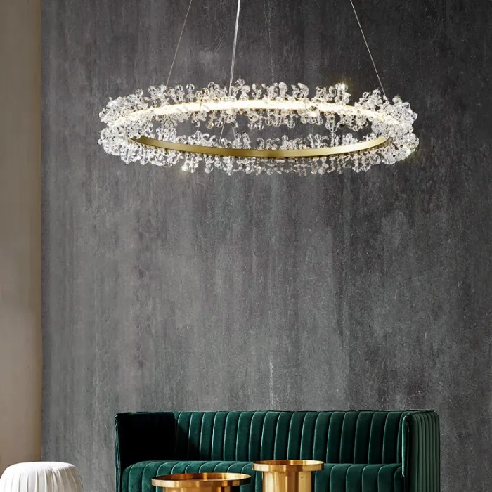 Подвесная люстра THERA D90 Gold от ImperiumLoft