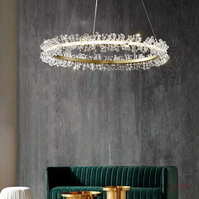 Подвесная люстра THERA D100 Gold от ImperiumLoft Подвесная люстра THERA D100 Gold от ImperiumLoft