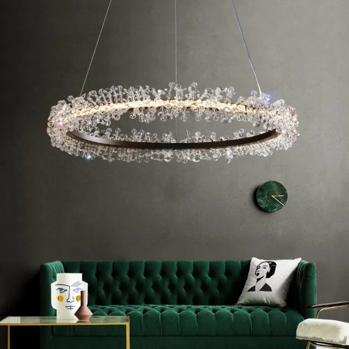 Подвесная люстра THERA D90 Gold от ImperiumLoft