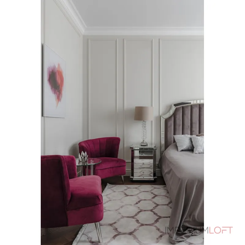 Тумбочка прикроватная зеркальная KFC882 от ImperiumLOFT от ImperiumLoft Тумбочка прикроватная зеркальная KFC882 от ImperiumLOFT от ImperiumLoft