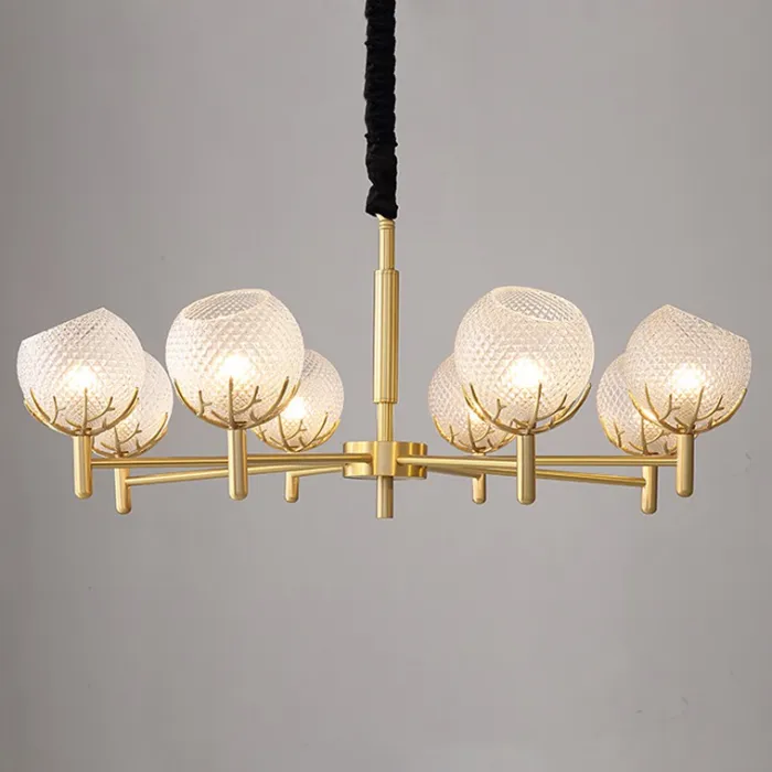 Подвесная люстра CHLOE L8 от ImperiumLoft