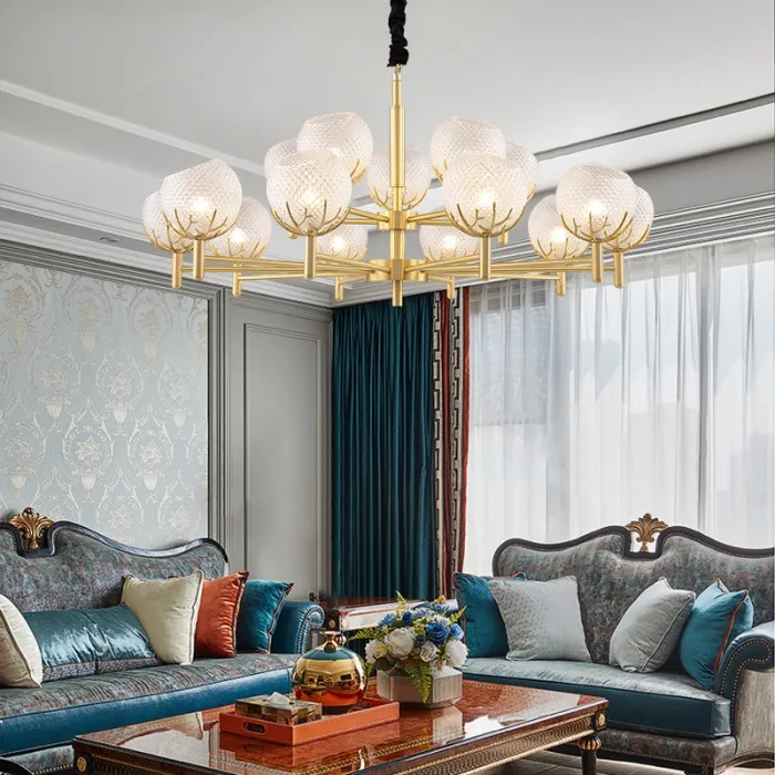 Подвесная люстра CHLOE L6 от ImperiumLoft