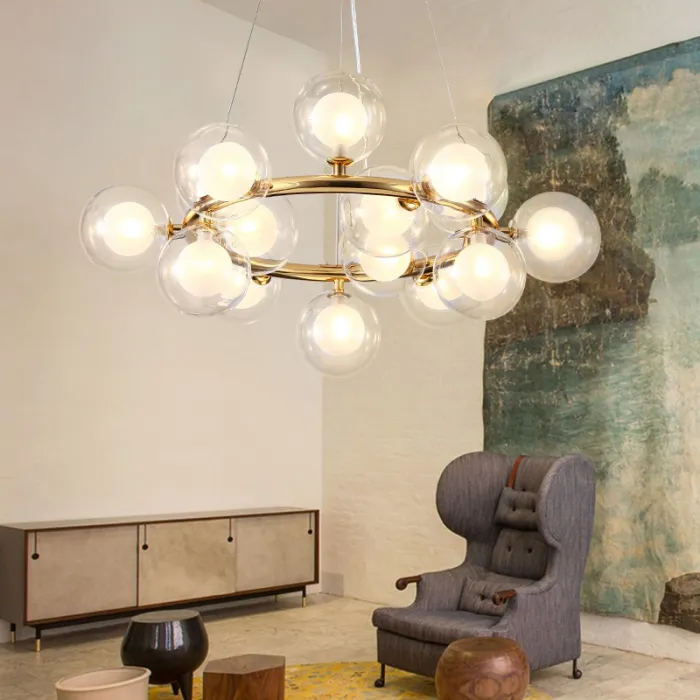 Подвесная люстра LINDA D85 от ImperiumLoft