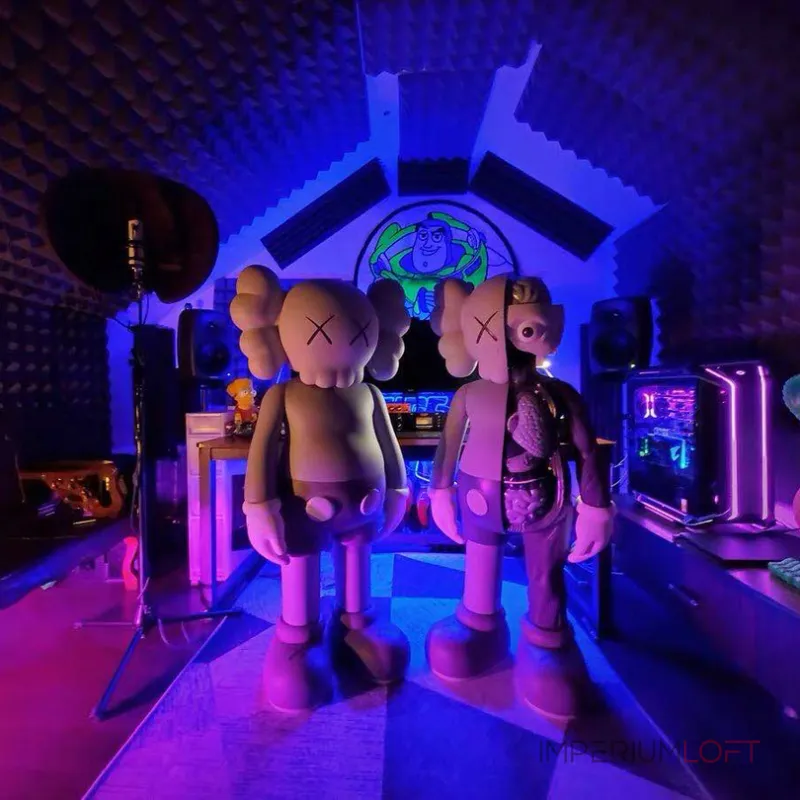 Дизайнерская скульптура кукла Kaws LaLume-SKT00194 Дизайнерская скульптура кукла Kaws LaLume-SKT00194