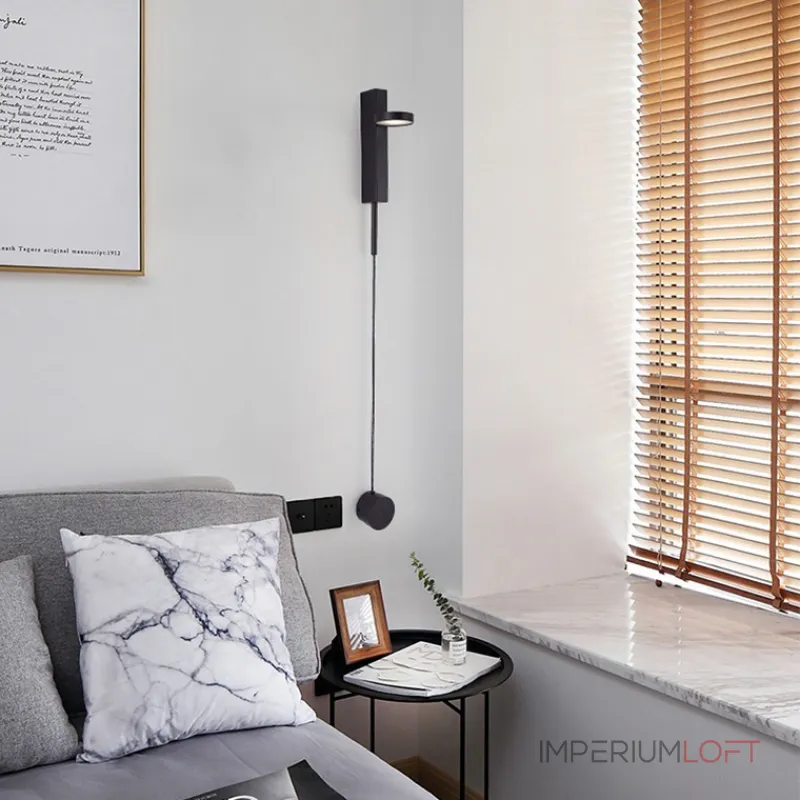 Настенный светильник DENZIL Black от ImperiumLoft Настенный светильник DENZIL Black от ImperiumLoft