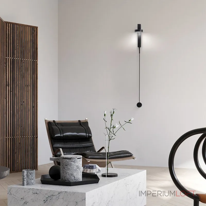 Настенный светильник DENZIL Black от ImperiumLoft Настенный светильник DENZIL Black от ImperiumLoft