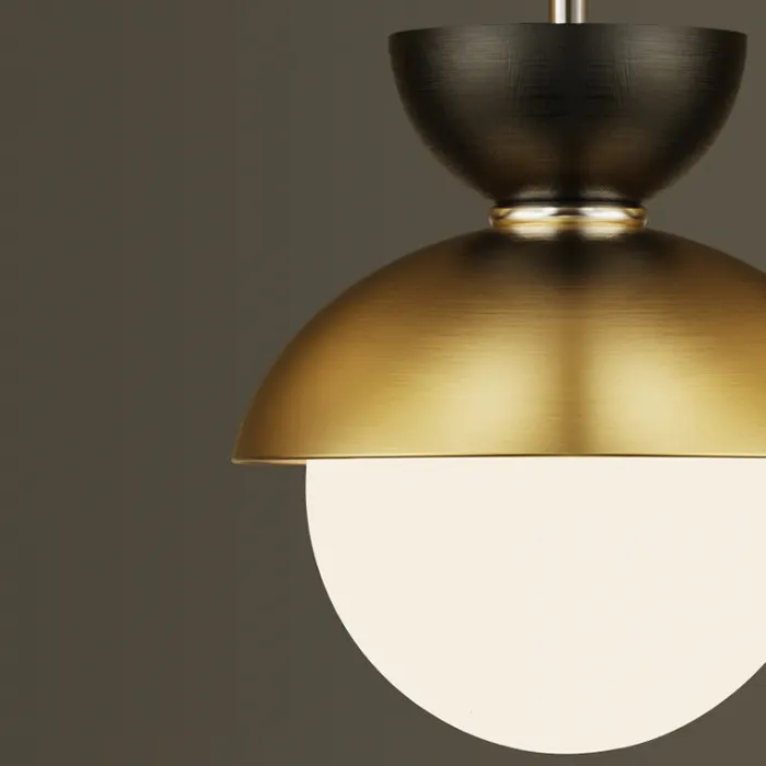 Подвесной светильник POMPON GOLD от ImperiumLoft