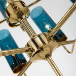 Люстра на штанге DELPHY L6 Blue