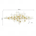 Дизайнерский настенный декор LaLume-KKK00300 от ImperiumLoft