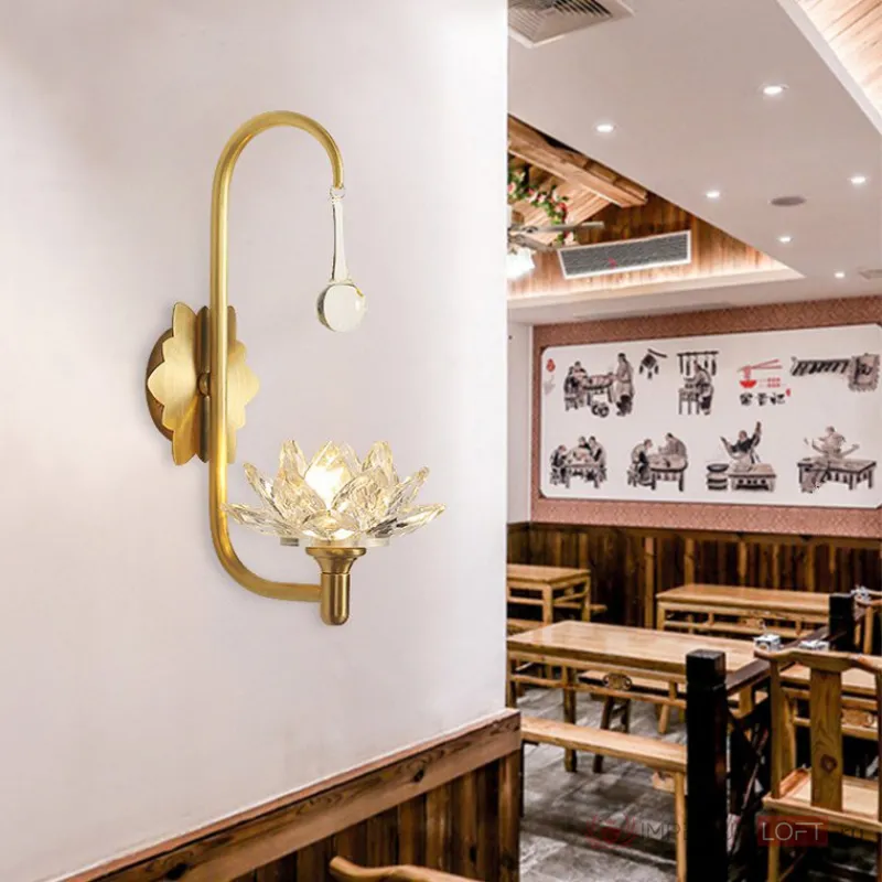 Настенное бра LOTOS WALL DROP от ImperiumLoft