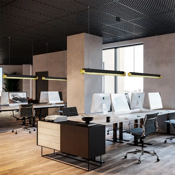 Подвесной светильник CASING LONG S L66 Black от ImperiumLoft