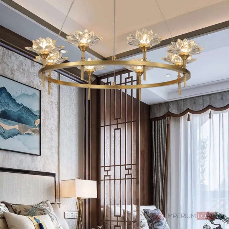 Подвесная люстра LOTOS D80 12 lamps от ImperiumLoft
