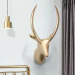 Дизайнерский настенный декор голова оленя LaLume-KKK00243 от ImperiumLoft
