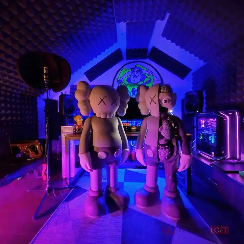 Дизайнерская скульптура кукла Kaws LaLume-SKT00197  от ImperiumLoft