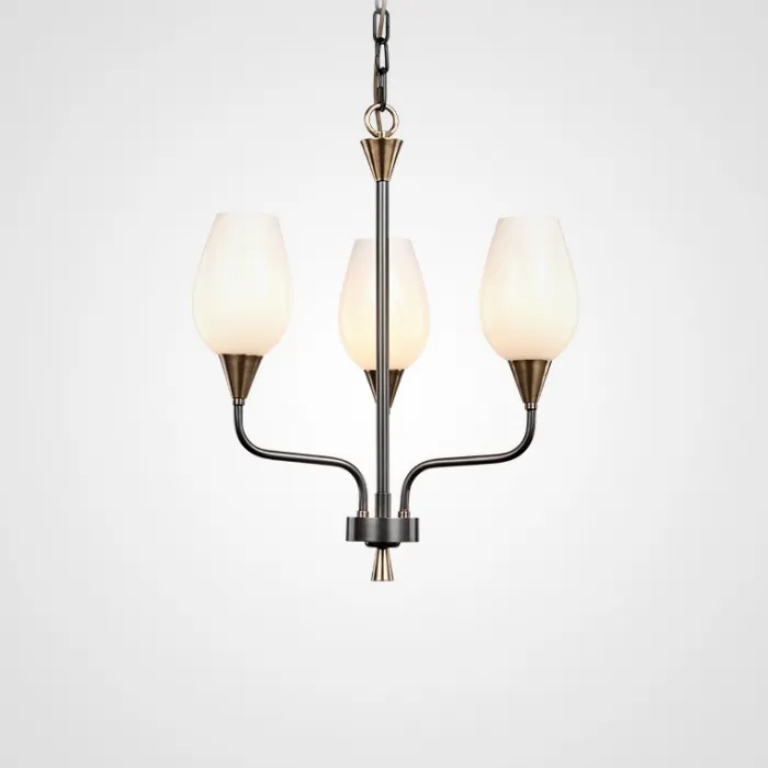 Подвесная люстра VIOLA MILK 3 от ImperiumLoft