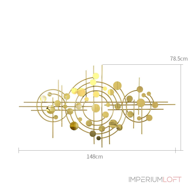 Дизайнерский настенный декор LaLume-KKK00207 от ImperiumLoft Дизайнерский настенный декор LaLume-KKK00207 от ImperiumLoft