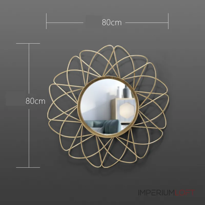 Дизайнерский настенный декор зеркала LaLume-KKK00248 от ImperiumLoft Дизайнерский настенный декор зеркала LaLume-KKK00248 от ImperiumLoft