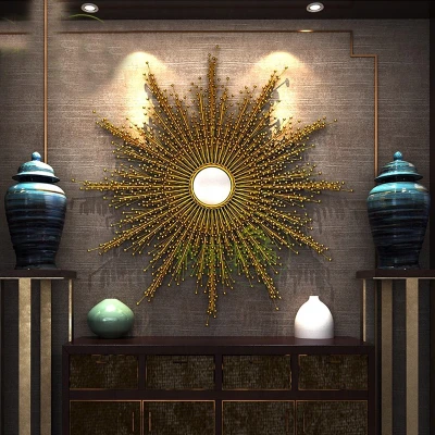 Дизайнерский настенный декор зеркало LaLume-KKK00399