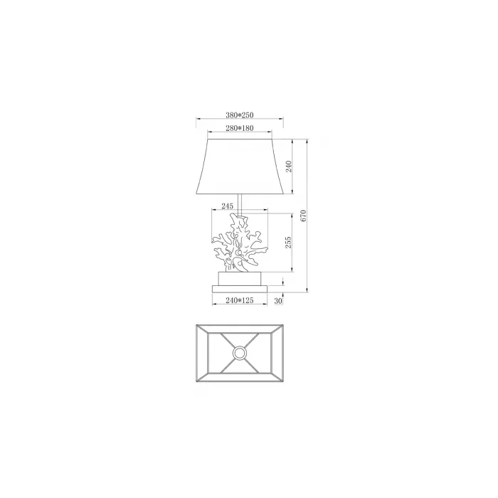 Лампа настольная K2BT-1004 от ImperiumLoft