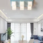 Подвесная люстра BOARD CUBE L4 Khaki от ImperiumLoft