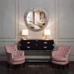 Лампа настольная хрустальная с кремовым плафоном X31511CR от ImperiumLoft