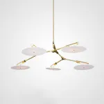 Люстра Адель Branching With Porcelain Disc BD 5 от ImperiumLoft