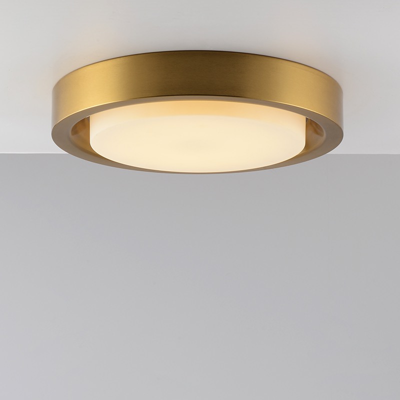 Потолочный светильник BUTTON GOLD D39
