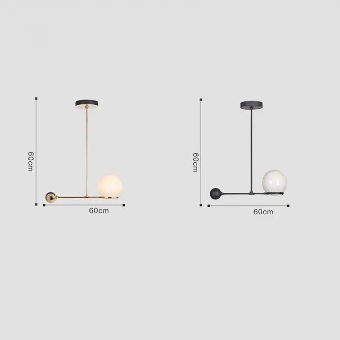 Подвесная люстра BALANCE Black от ImperiumLoft