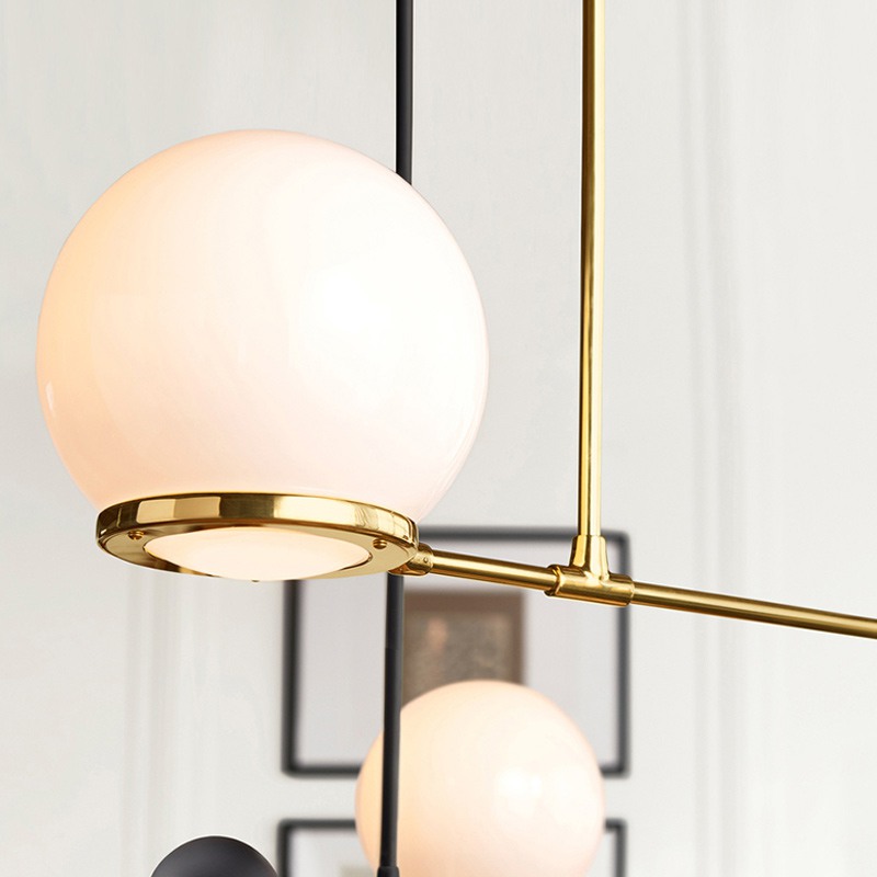 Подвесная люстра BALANCE Black от ImperiumLoft