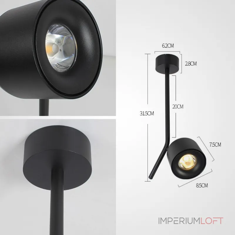 Потолочный светильник TINY C Белый от ImperiumLoft