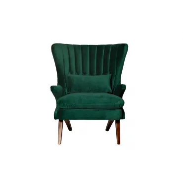 Кресло зеленое велюровое DY-733 от ImperiumLoft