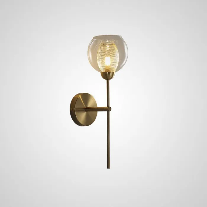 Настенное бра IGEN WALL Mesh Gold от ImperiumLoft