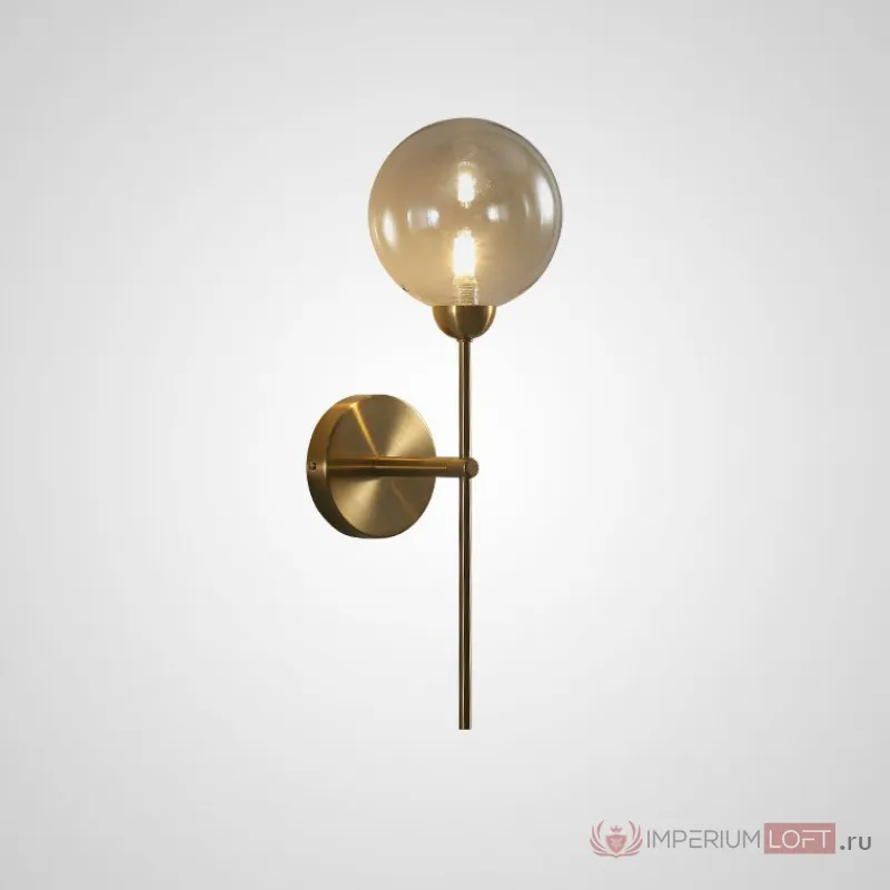 Настенное бра IGEN WALL Amber Gold от ImperiumLoft