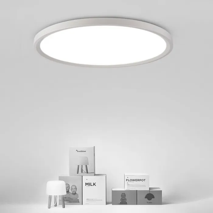 Потолочный светильник EXTRASLIM D80 Black от ImperiumLoft