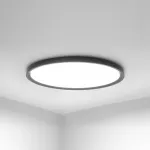 Потолочный светильник EXTRASLIM D80 Black от ImperiumLoft