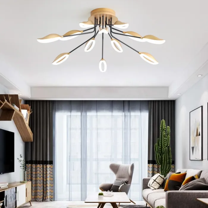 Подвесная люстра MIRTH A D80 Black от ImperiumLoft