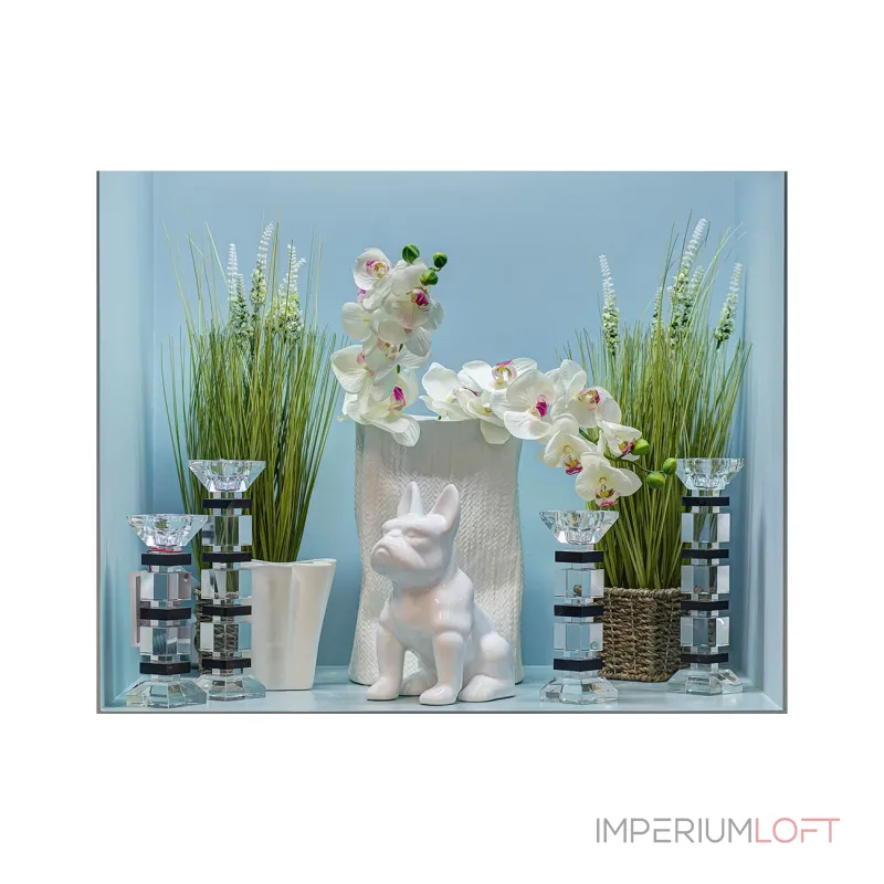 Подсвечник хрустальный X150525 от ImperiumLoft
