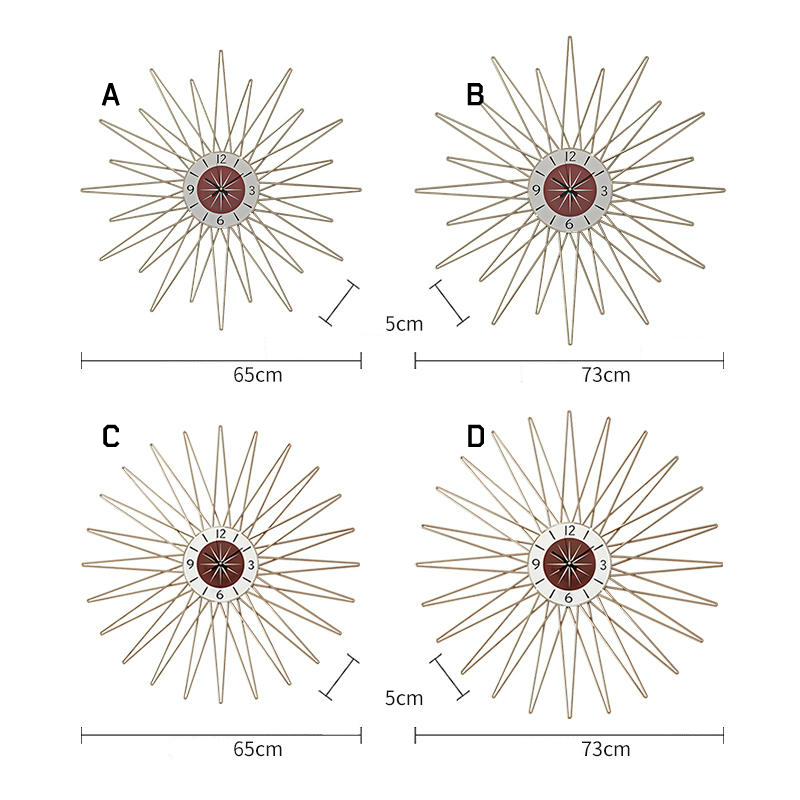 Дизайнерский настенный декор часы LaLume-KKK00372 от ImperiumLoft