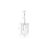 Светильник потолочный изящный (хром) 20MD3231-3NI от ImperiumLOFT от ImperiumLoft