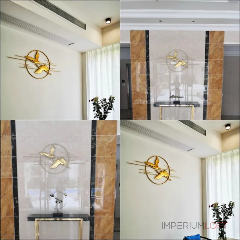 Дизайнерский настенный декор птицы LaLume-KKK00368 от ImperiumLoft Дизайнерский настенный декор птицы LaLume-KKK00368 от ImperiumLoft