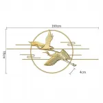 Дизайнерский настенный декор птицы LaLume-KKK00368 от ImperiumLoft