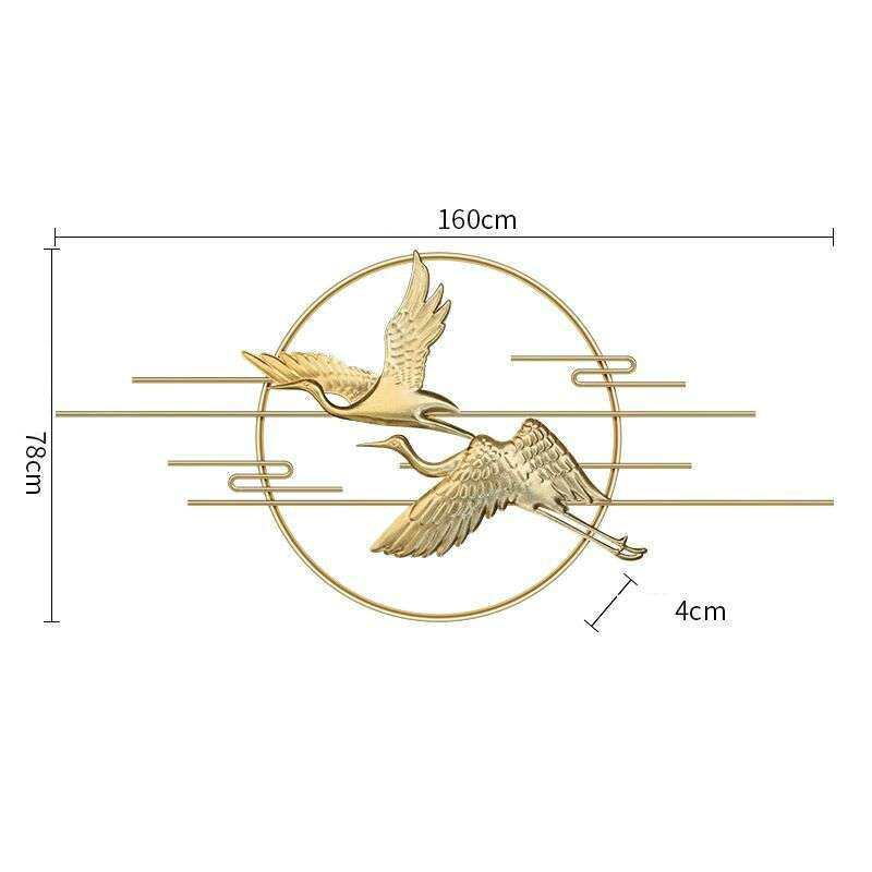 Дизайнерский настенный декор птицы LaLume-KKK00368 от ImperiumLoft Дизайнерский настенный декор птицы LaLume-KKK00368 от ImperiumLoft